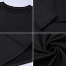 Camisa de Compressão Masculina Manga Longa com Secagem Rápida para Treino