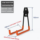 Suporte de Parede para Bicicleta em Metal Reforçado – Gancho de Armazenamento para Bike até 25kg