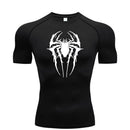 Camiseta de Compressão Masculina – Secagem Rápida, Elástica e Performance Fitness