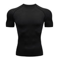 Camiseta de Compressão Masculina – Secagem Rápida, Respirável e Performance Fitness